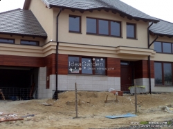 WYKOŃCZENIE: deski elewacyjne Sapeli, IMPREGNACJA: HK-Lasur